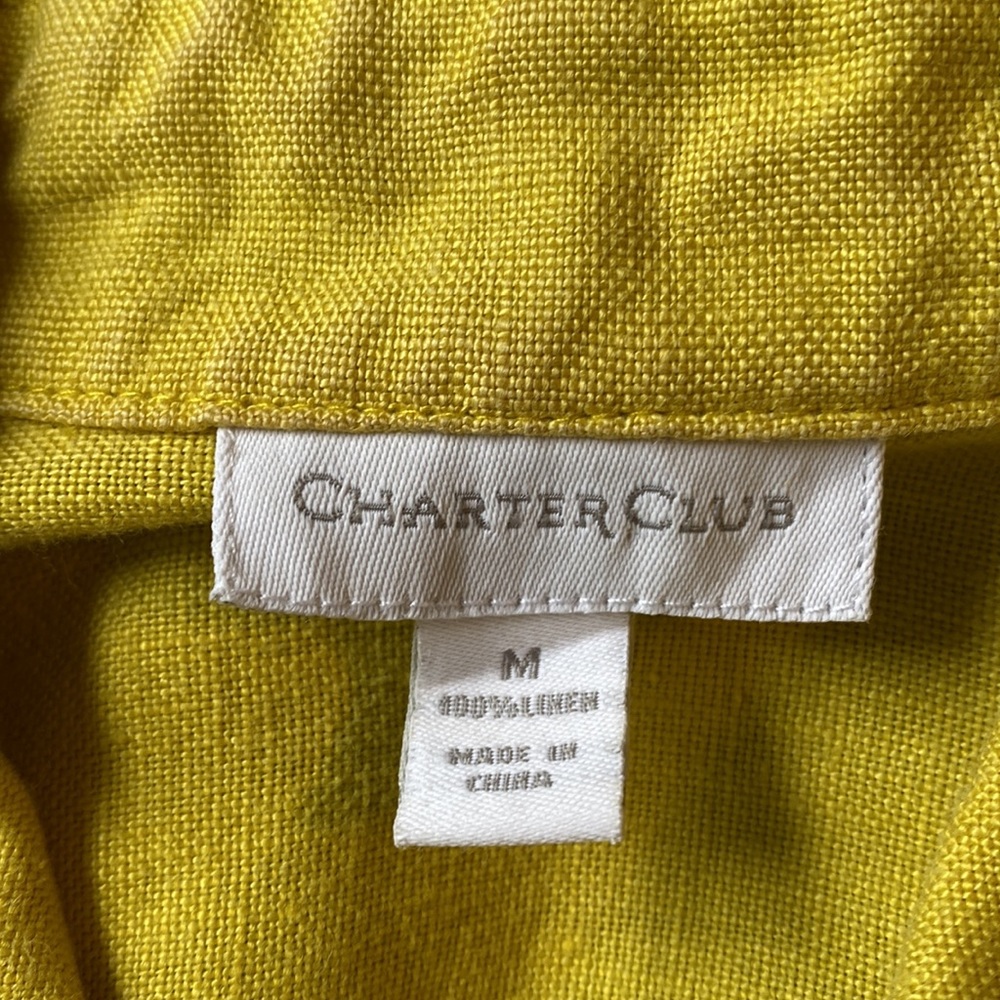 Charter Club linen jacket - Picture 6 of 6
